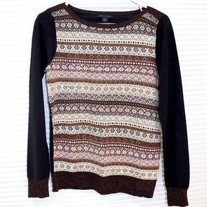 NWOT Tommy Hilfiger stripe crew sweater